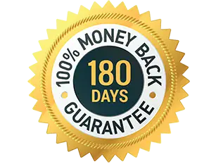 CitrusBurn-180-day risk-free money-back guarantee badge