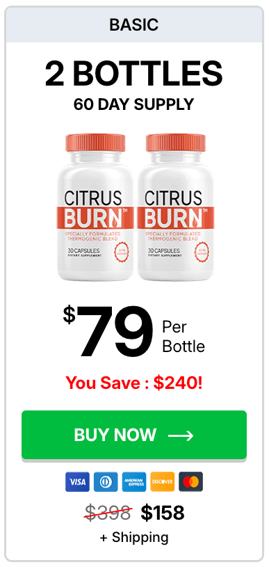 CitrusBurn 60-days  supply – order now